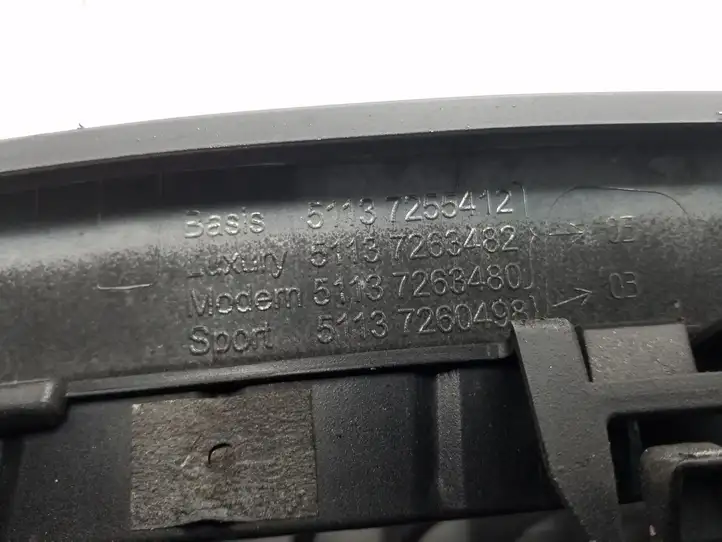 BMW 3 F30 F35 F31 (2012 - 2018) 7255412 Верхняя решетка радиатора — фото 4
