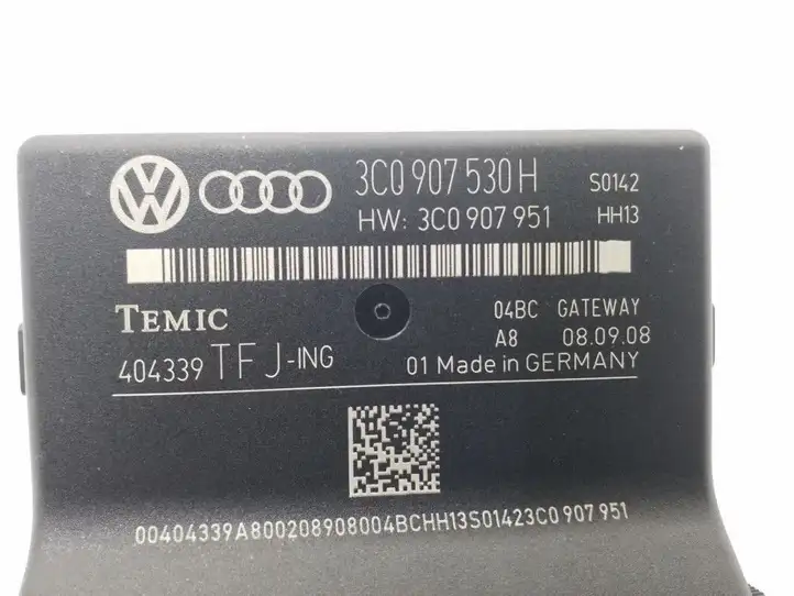 Volkswagen PASSAT CC (2008 - 2012) 3C0907530H Модуль Gateway — фото 4