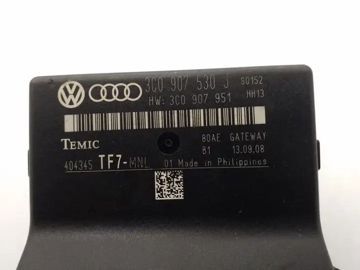 Volkswagen PASSAT CC (2008 - 2012) 3C0907530J Модуль Gateway — фото 3
