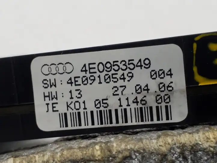 Audi A8 S8 D3 4E (2005 - 2007) 4E0953549 Датчик угла поворота руля — фото 3