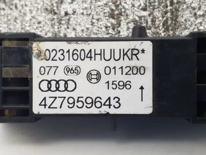 Audi A6 Allroad C5 (2000 - 2006) 4Z7959643 Датчик удара SRS — фото 3