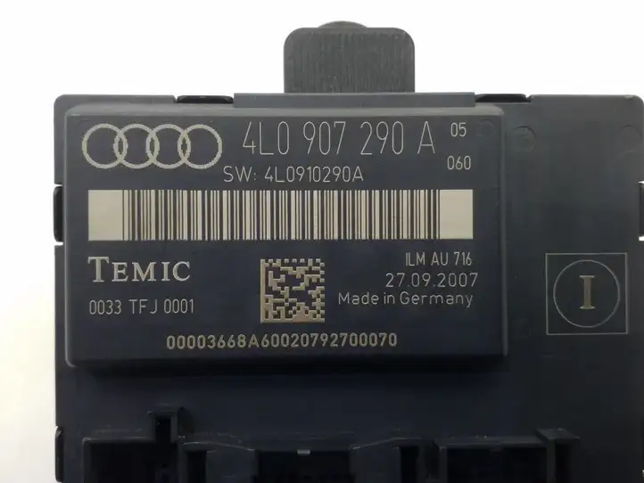 Audi Q7 4L (2005 - 2009) 4L0907290A Блок управления дверью — фото 3