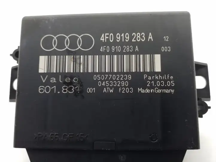 Audi A6 S6 C6 4F (2004 - 2008) 4F0919283A Блок управления парктрониками — фото 4