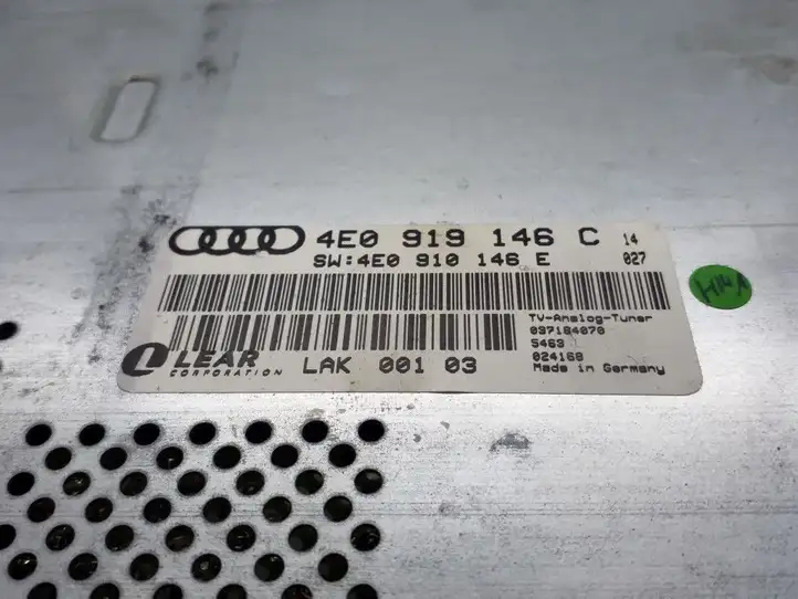 Audi A8 S8 D3 4E (2007 - 2010) 4E0919146C Модуль управления видео — фото 4