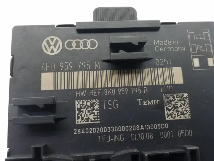 Audi A6 S6 C6 4F (2008 - 2011) 4F0959795M Блок управления дверью — фото 3