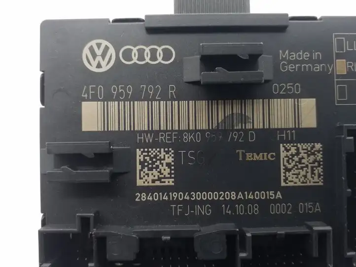 Audi A6 S6 C6 4F (2008 - 2011) 4F0959792R Блок управления дверью — фото 3