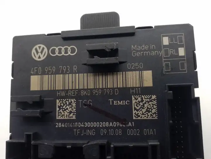 Audi A6 S6 C6 4F (2008 - 2011) 4F0959793R Блок управления дверью — фото 3