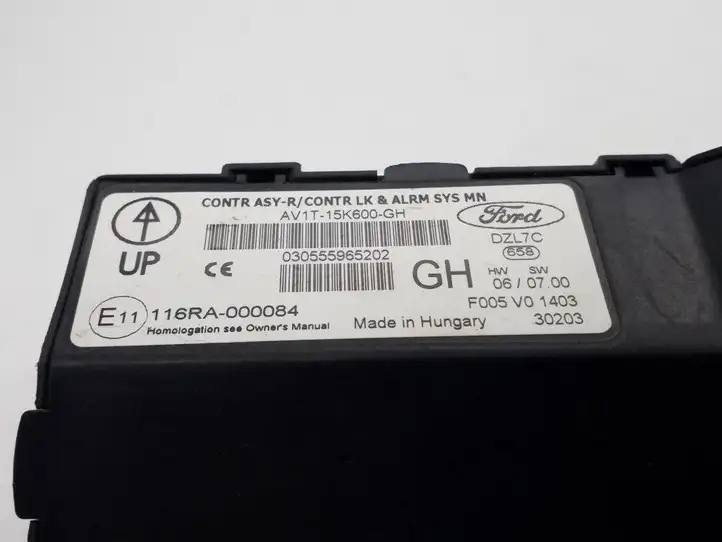 Ford B-Max (2012 - 2018)  AV1T15K600GH Mодуль kомфортa