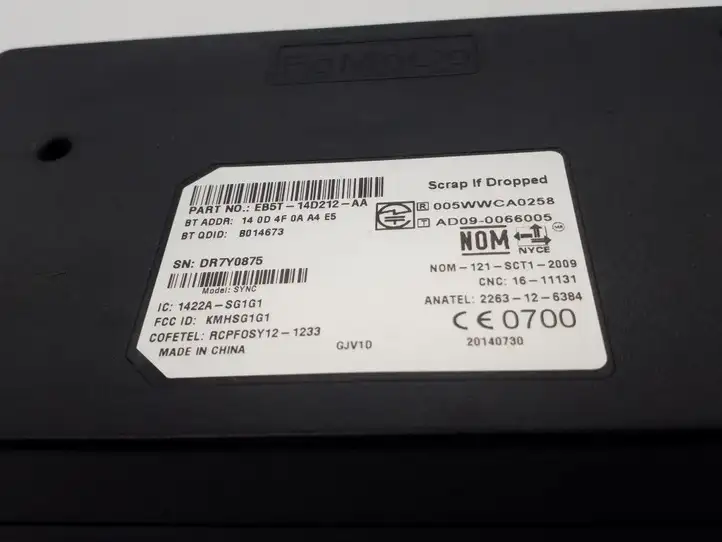 Ford Focus (2011 - 2015) EB5T14D212AA Bluetooth модуль — фото 3