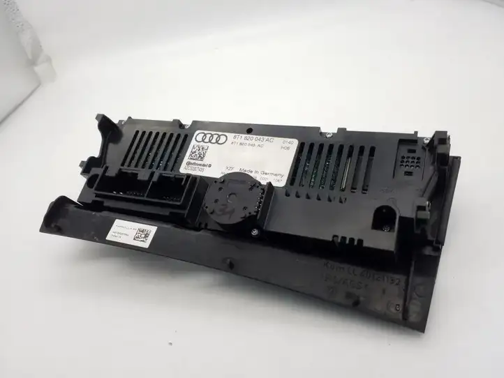 Audi A4 S4 B8 8K (2007 - 2011) 8T1820043AC Блок управления климат-контролем — фото 3