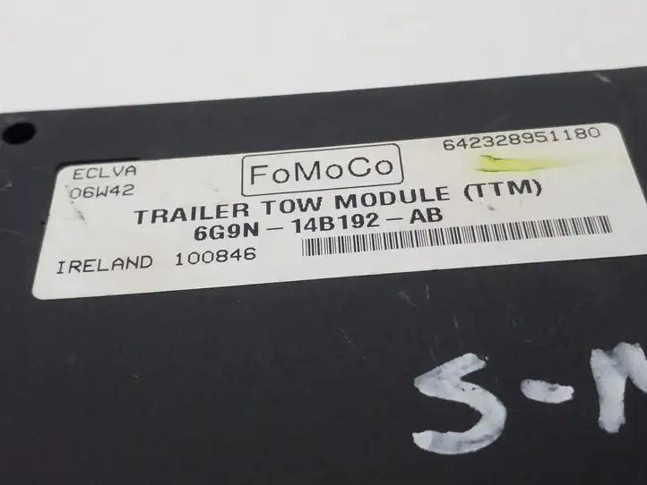 Ford S-MAX (2006 - 2010) 6G9N14B192AB Прочие блоки управления — фото 3