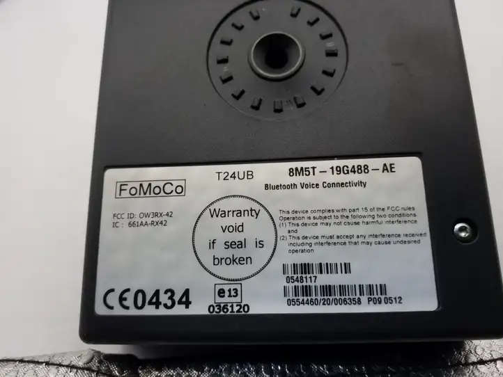 Ford Focus (2005 - 2008) 8M5T19G488AE Bluetooth модуль — фото 3