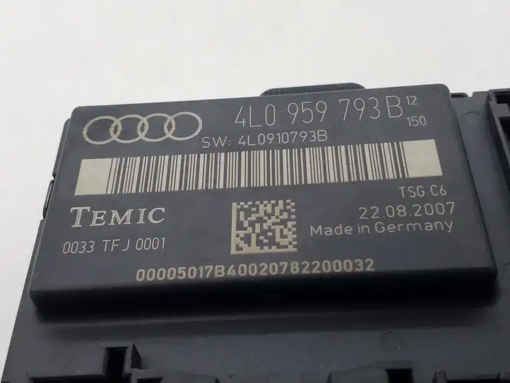Audi Q7 4L (2005 - 2009) 4L0959793B Блок управления дверью — фото 3