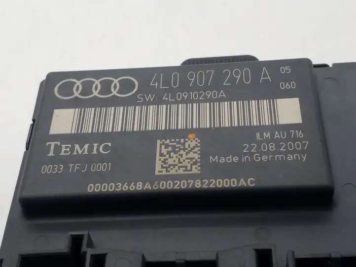 Audi Q7 4L (2005 - 2009) 4L0907290A Блок управления дверью — фото 3