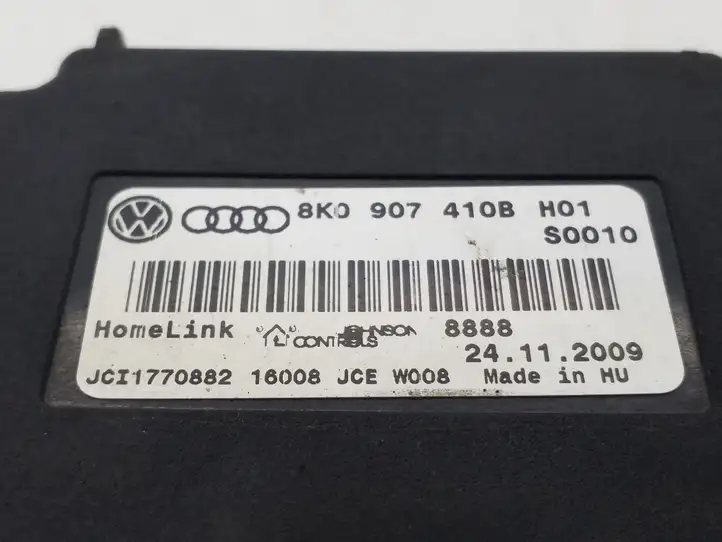 Audi A4 S4 B8 8K (2007 - 2011) 8K0907410B Пульт управления воротами — фото 3