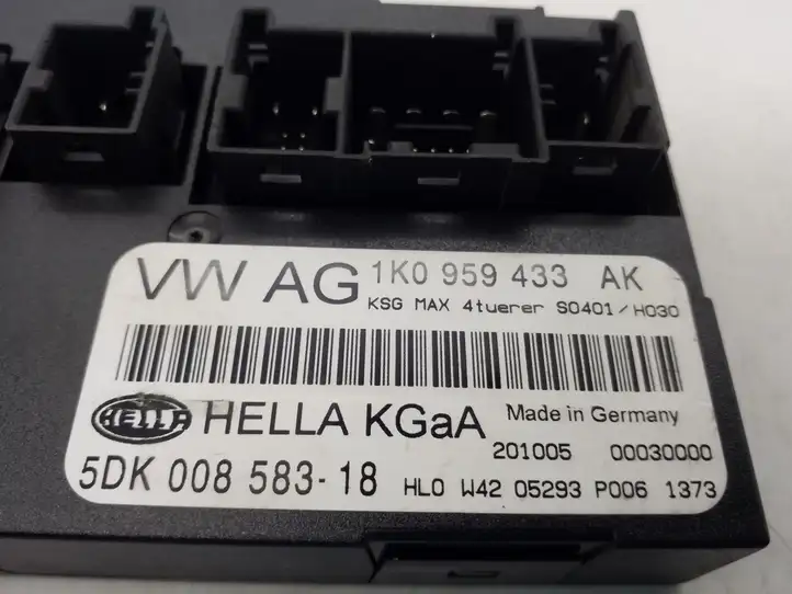 Volkswagen Golf V (2003 - 2009) 1K0959433AK Модуль комфорта — фото 2