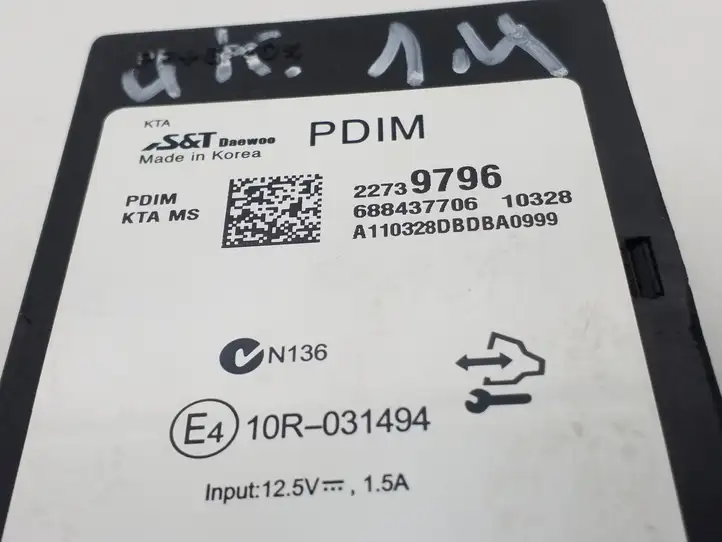 Opel Astra (2009 - 2012)  22739796 Модуль «Bluetooth»