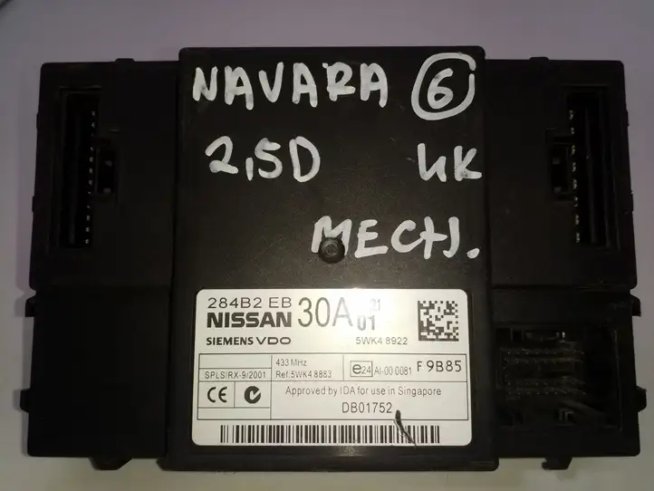 Nissan Navara D40 (2004 - 2015) 284B2EB30A Модуль комфорта — фото 4