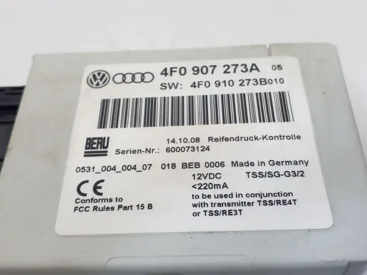 Audi Q7 4L (2005 - 2009) 4F0907273A Прочие блоки управления — фото 3