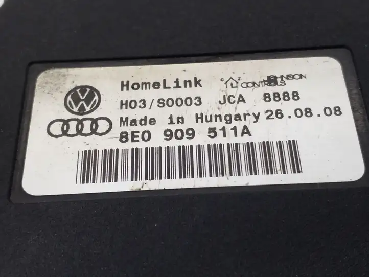 Audi A6 S6 C5 4B (2001 - 2004) 8E0909511A Пульт управления воротами — фото 3