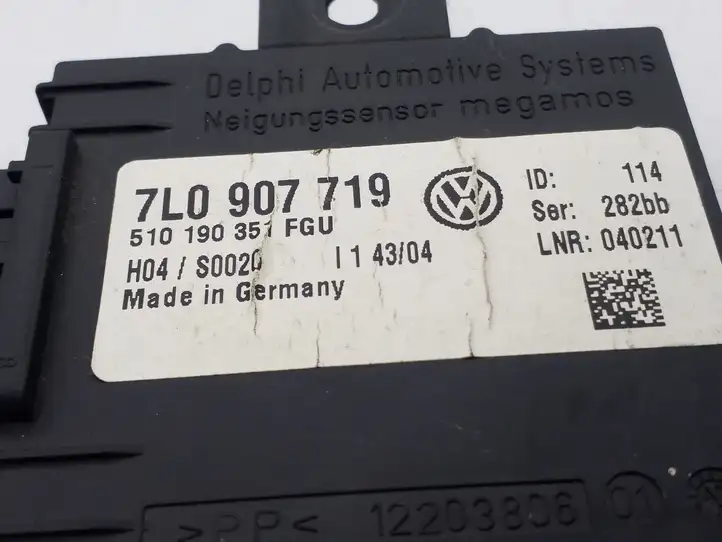 Volkswagen Touareg I (2002 - 2010) 7L0907719 Прочие блоки управления — фото 3