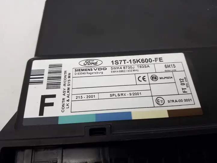 Ford Focus (1998 - 2004) 1S7T15K600FE Модуль комфорта — фото 3