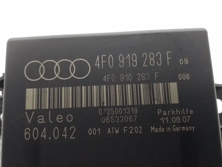 Audi A6 S6 C6 4F (2004 - 2008) 4F0919283F Блок управления парктрониками — фото 3