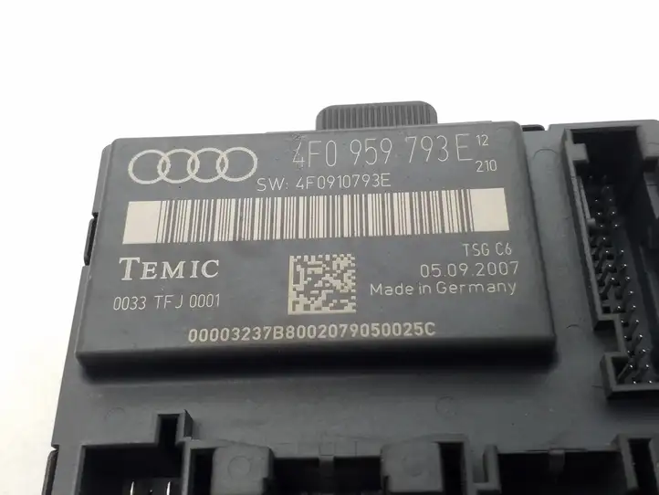 Audi A6 S6 C6 4F (2008 - 2011) 4F0959793E Блок управления дверью — фото 2