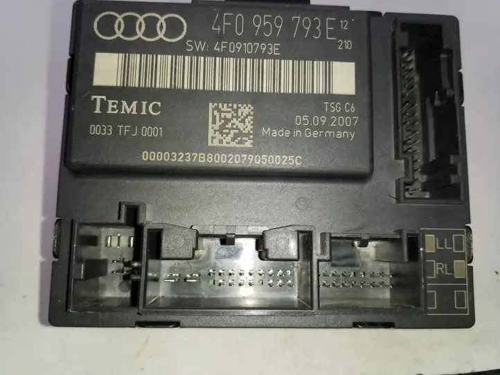 Audi A6 S6 C6 4F (2008 - 2011) 4F0959793E Блок управления дверью — фото 4