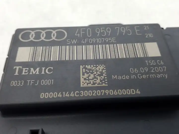 Audi A6 S6 C6 4F (2008 - 2011) 4F0959795E Блок управления дверью — фото 3