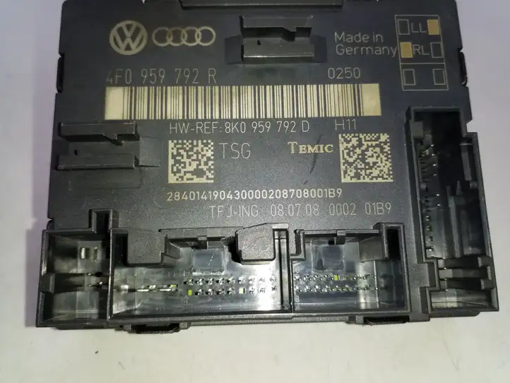 Audi A6 S6 C6 4F (2008 - 2011) 4F0959792R Блок управления дверью — фото 4
