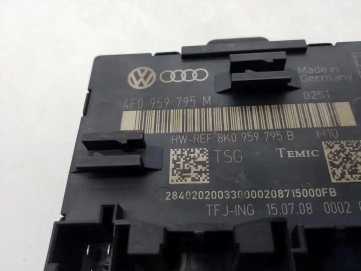Audi A6 S6 C6 4F (2008 - 2011) 4F0959795M Блок управления дверью — фото 3