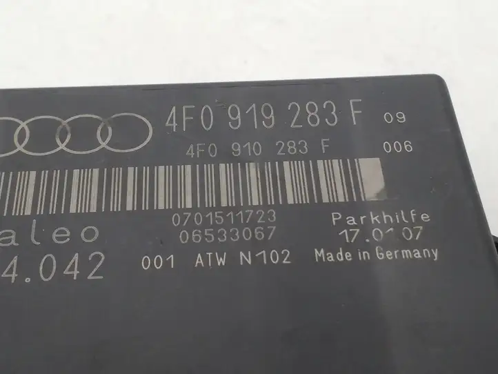 Audi Q7 4L (2005 - 2009) 4F0919283F Блок управления парктрониками — фото 3