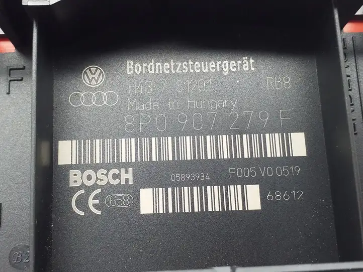 Audi A3/S3 8P (2004 - 2008) 8P0907279F Модуль комфорта — фото 3