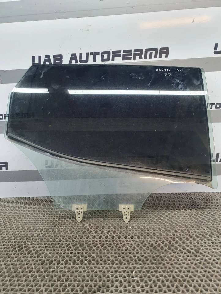 43R001583 Nissan Qashqai Pagrindinis galinių durų stiklas