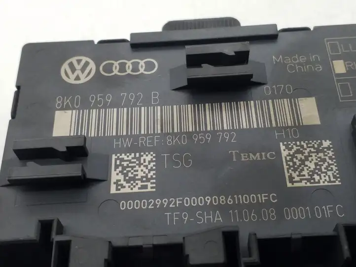 Audi A4 S4 B8 8K (2007 - 2011) 8K0959792B Блок управления дверью — фото 3