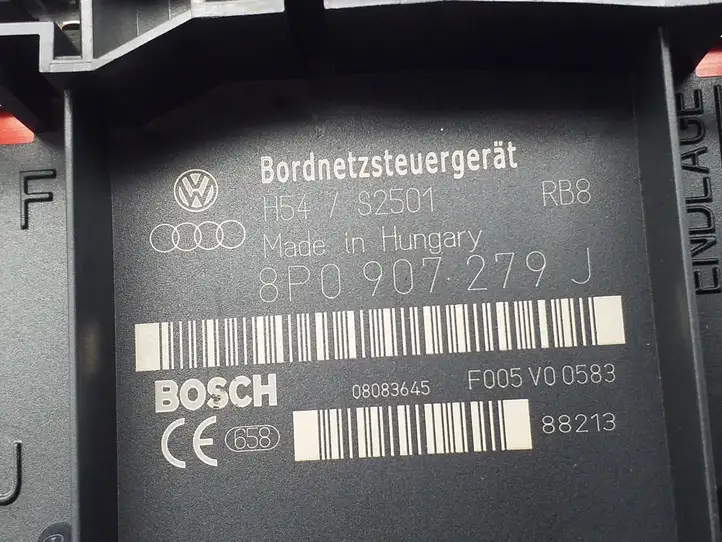 Audi A3/S3 8P (2004 - 2008) 8P0907279J Модуль комфорта — фото 3