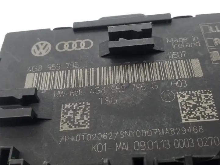 Audi A6 C7 (2011 - 2014) 4G8959795J Блок управления дверью — фото 3