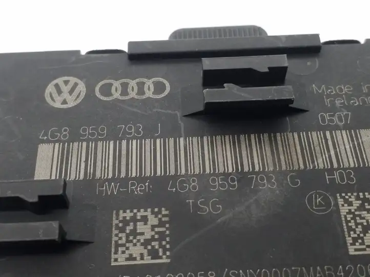Audi A6 C7 (2011 - 2014) 4G8959793J Блок управления дверью — фото 3