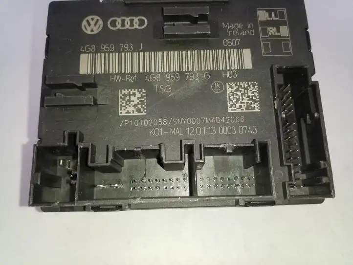 Audi A6 C7 (2011 - 2014) 4G8959793J Блок управления дверью — фото 4