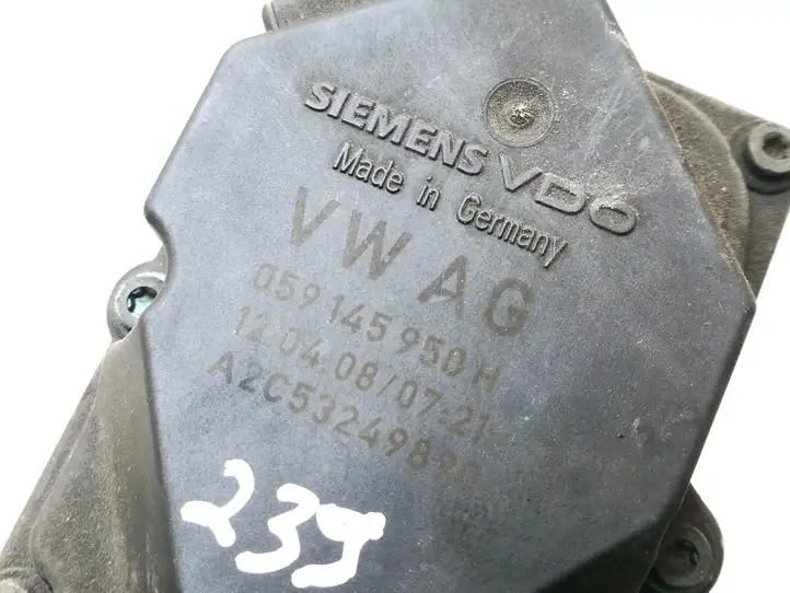 Audi A6 S6 C6 4F (2004 - 2008) 059145950H Дроссельная заслонка — фото 5