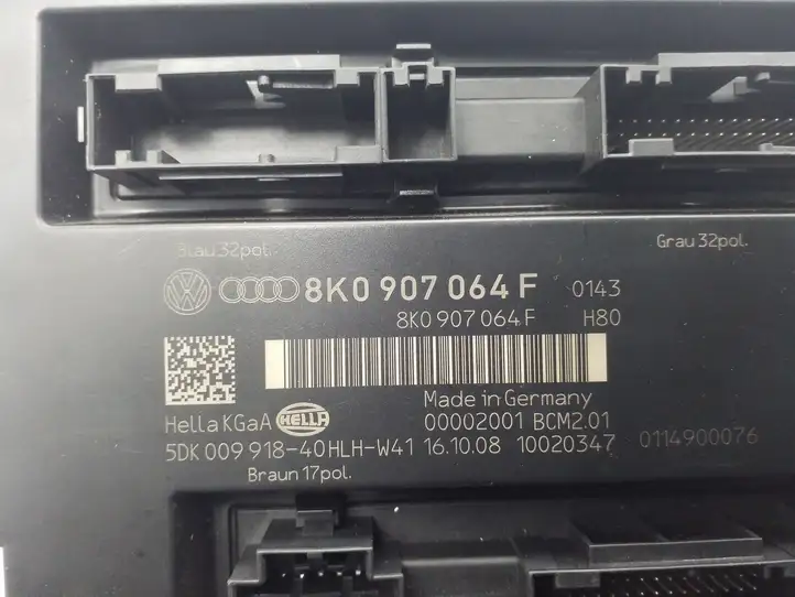 Audi A4 S4 B8 8K (2007 - 2011) 8K0907064F Модуль комфорта — фото 3