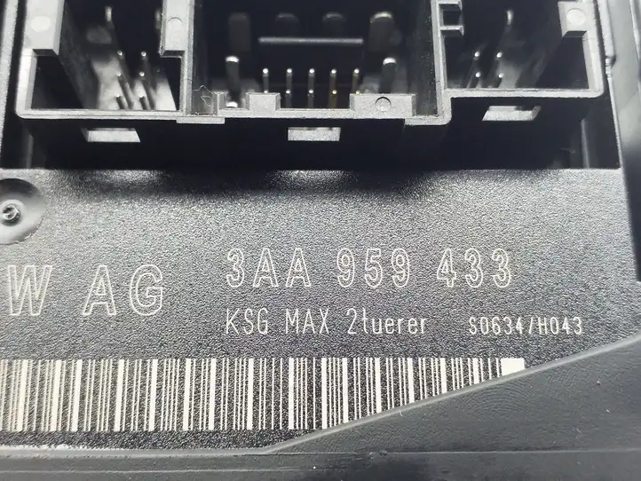 Volkswagen PASSAT B7 (2011 - 2014) 3AA959433 Модуль комфорта — фото 3