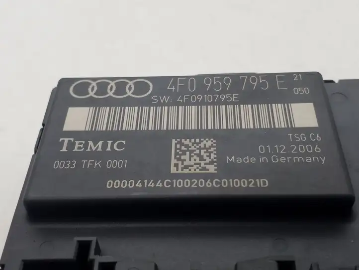 Audi A6 S6 C6 4F (2008 - 2011) 4F0959795E Блок управления дверью — фото 2