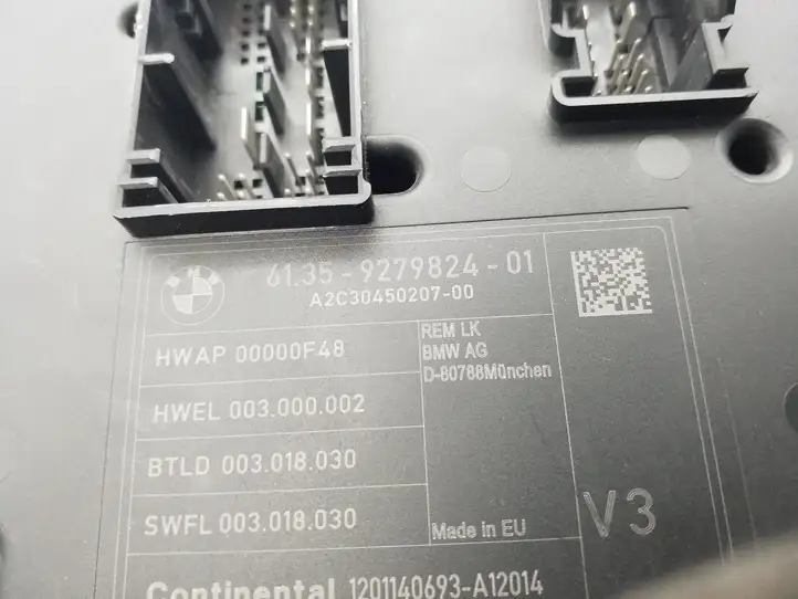 BMW 3 F30 F35 F31 (2012 - 2018) 9279824 Модуль комфорта — фото 3