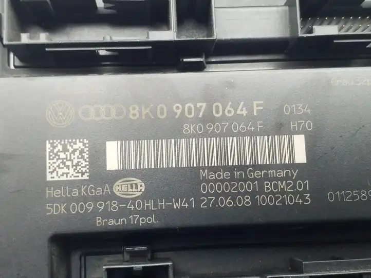 Audi A4 S4 B8 8K (2007 - 2011) 8K0907064F Модуль комфорта — фото 3