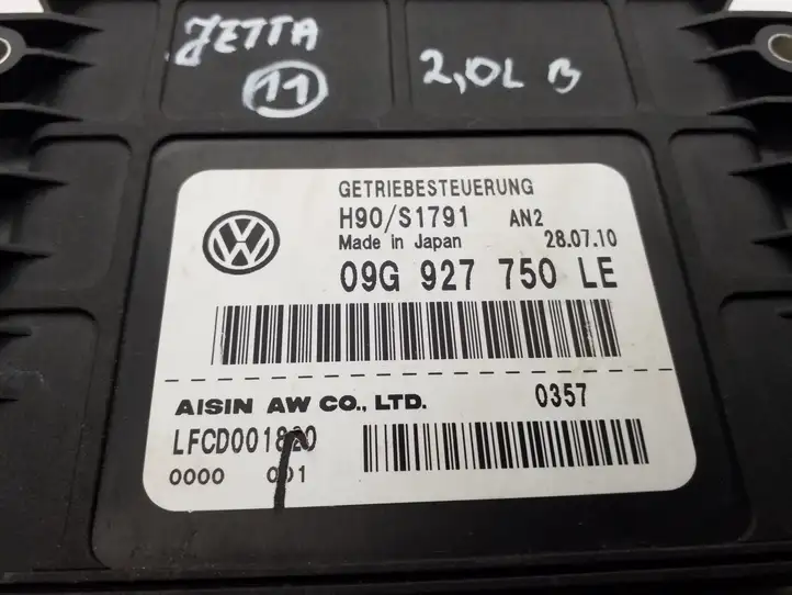 Volkswagen Jetta VI (2011 - 2018) 09G927750LE Блок управления АКПП — фото 3