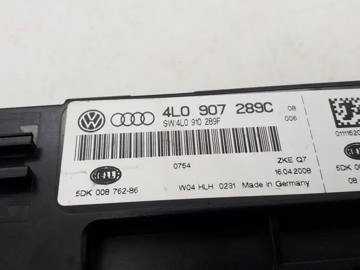 Audi Q7 4L (2005 - 2009) 4L0907289C Модуль комфорта — фото 3