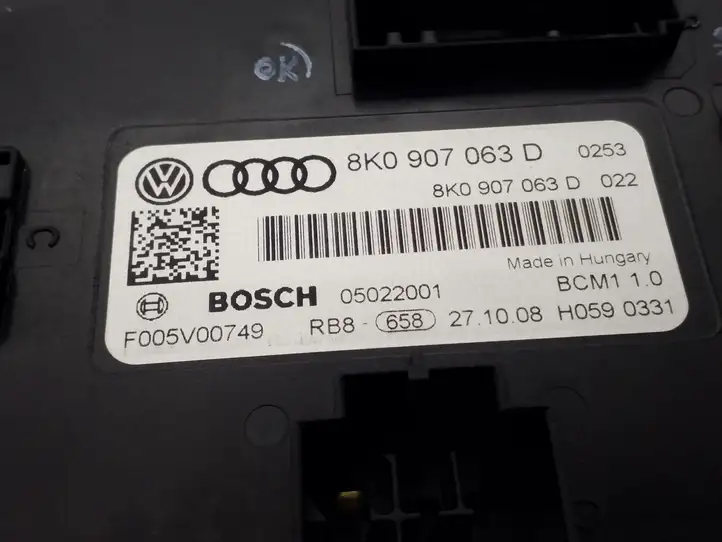Audi Q5 SQ5 (2008 - 2012) 8K0907063D Модуль комфорта — фото 2
