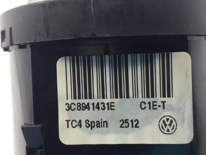 Volkswagen PASSAT CC (2012 - 2017) 3C8941431E Включатель фонарей — фото 4